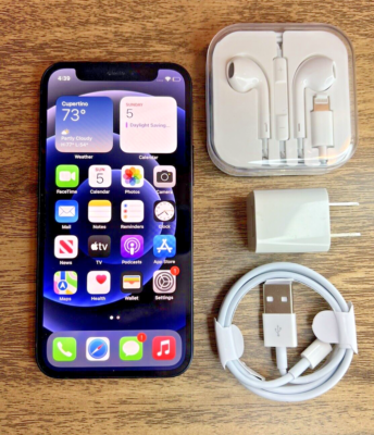 Apple iPhone 12 mini - 64GB - Black (Unlocked) - Good Condition | eBay