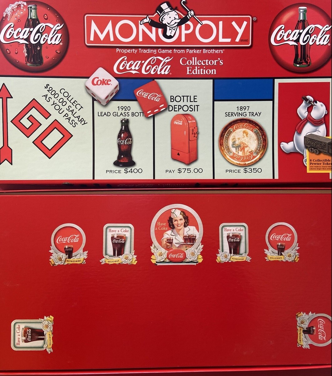Collector's Edition COCA COLA Monopoly Game, Brand New, | eBay
