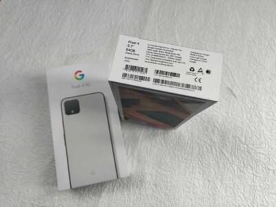 Google Pixel 4 4 XL - 64GB 128GB Black White (Unlocked) 4G