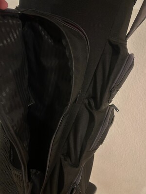 RARE Tumi Ballistic Nylon Golf Bag Callaway Black Deluxe 286D3 34