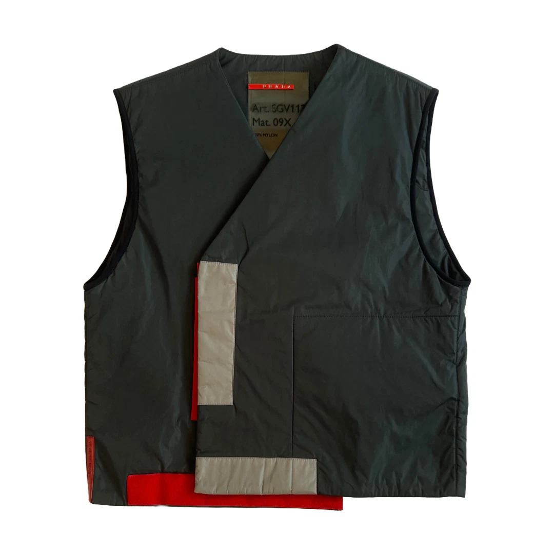 PRADA Vest Coats, Jackets & Vests Nylon Outer Shell for Men for