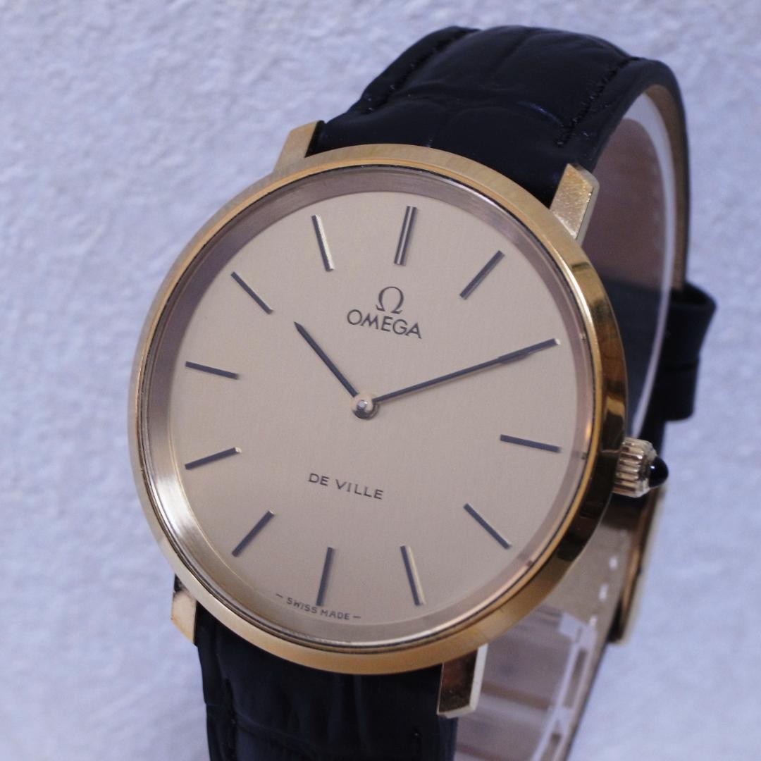 Omega De Ville Ref.111.0107 Cal.625 Gold Manual Winding Mens Watch