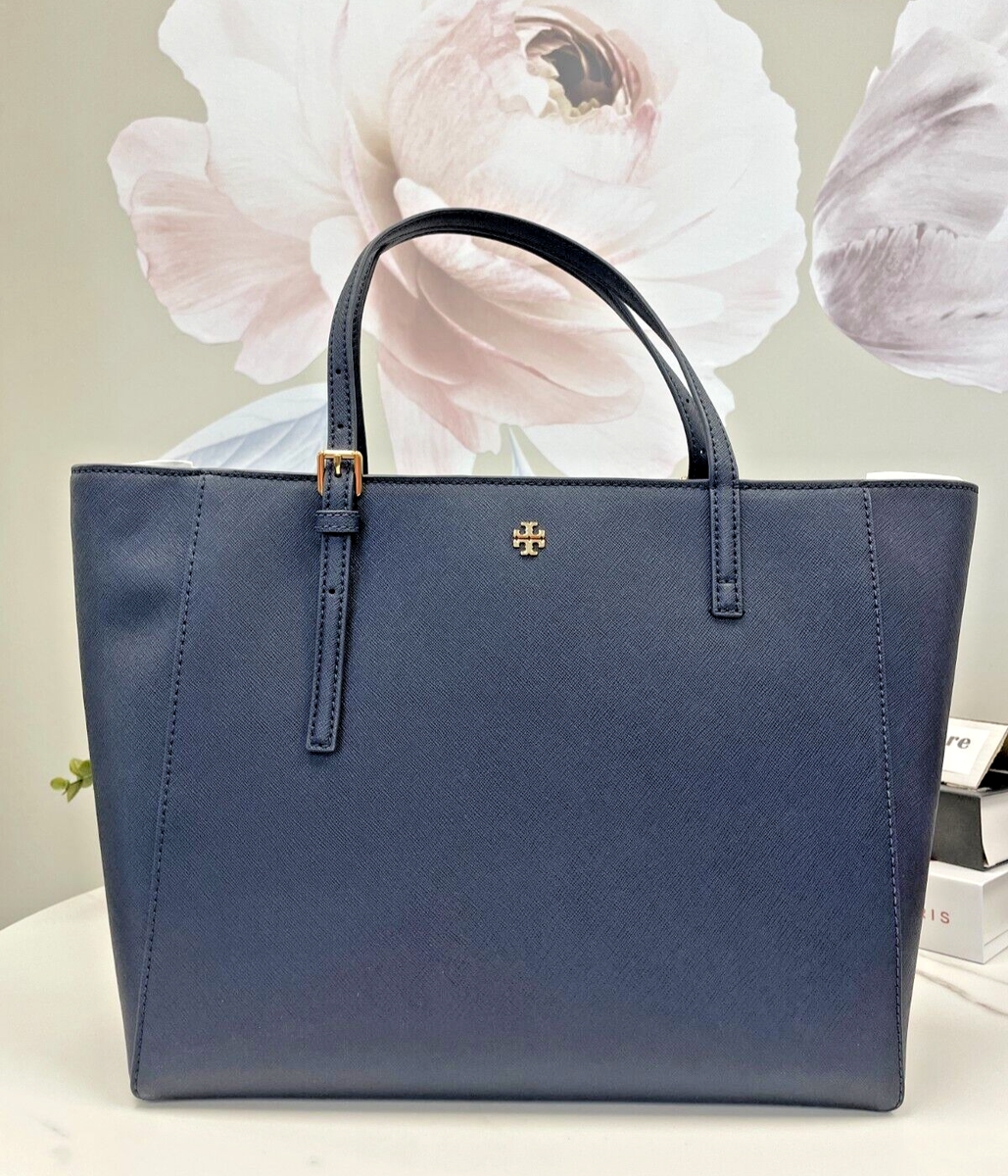 Brand New - Tory Burch Emerson Small Tempranillo Saffiano Leather