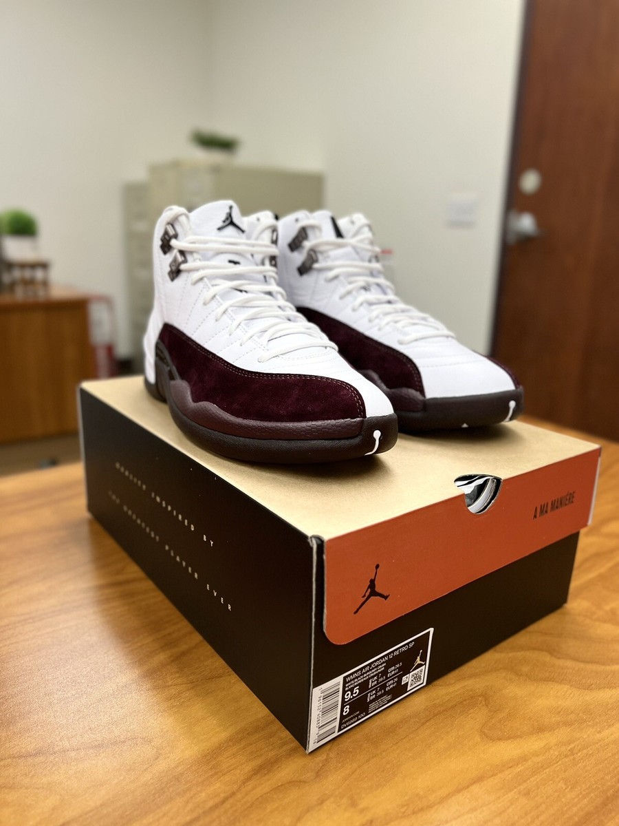 Air Jordan 12 Retro x A Ma Maniere White - 9.5W / 8M DV6989-100