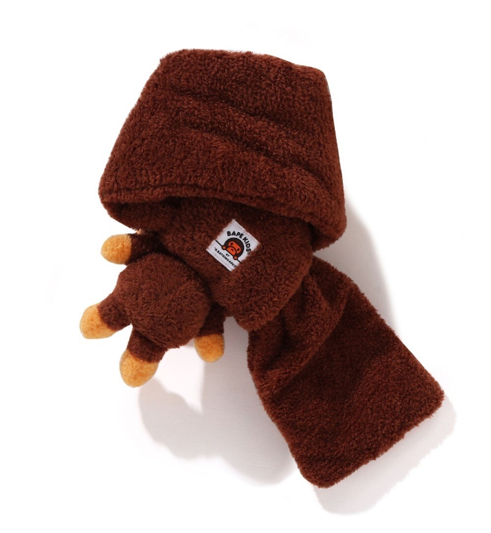 A BATHING APE BAPE KIDS Goods BABY MILO PLUSH DOLL SCARF
