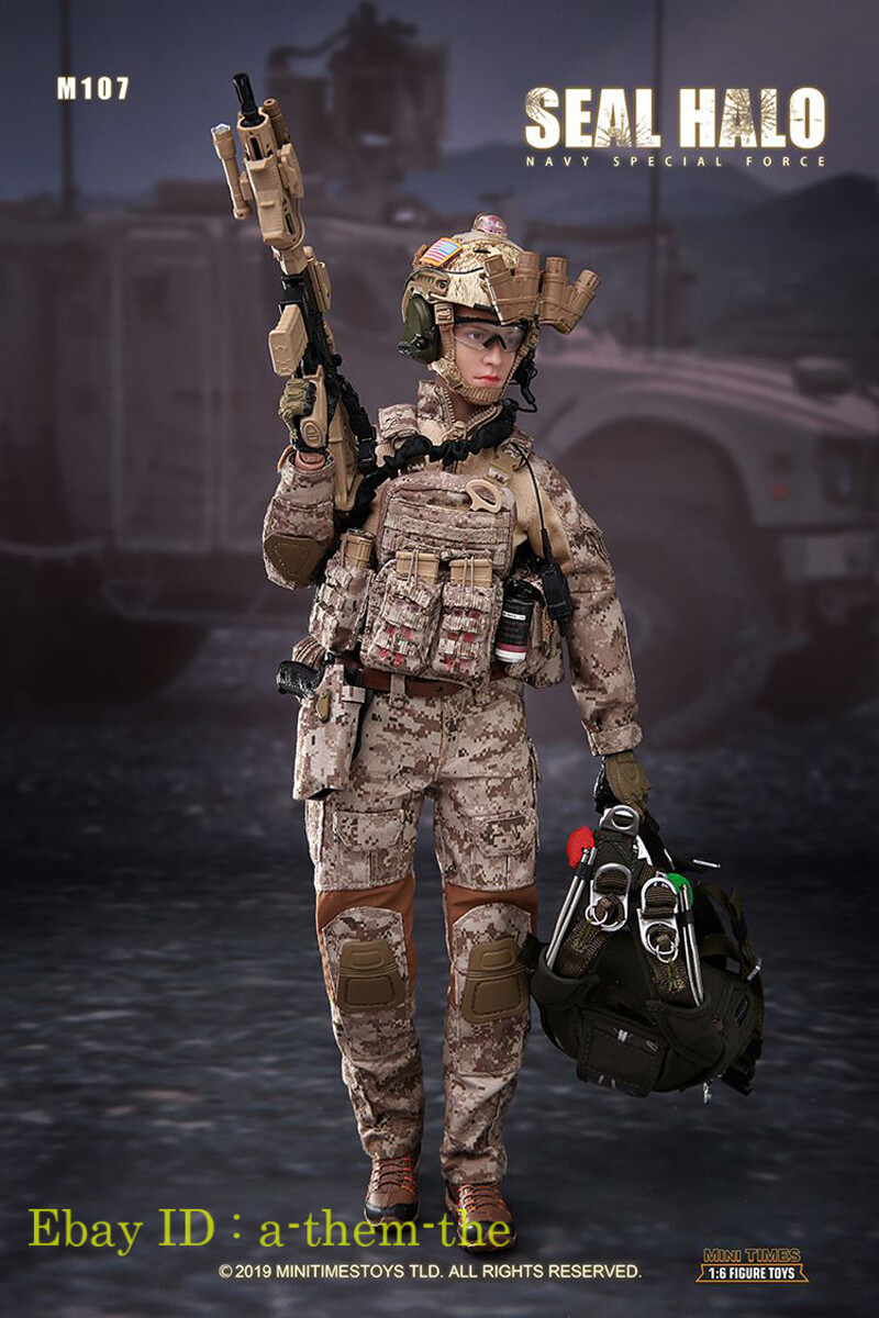 Mini Times Toys M017 Seal HALO Navy Sepical Force Solider 1/6