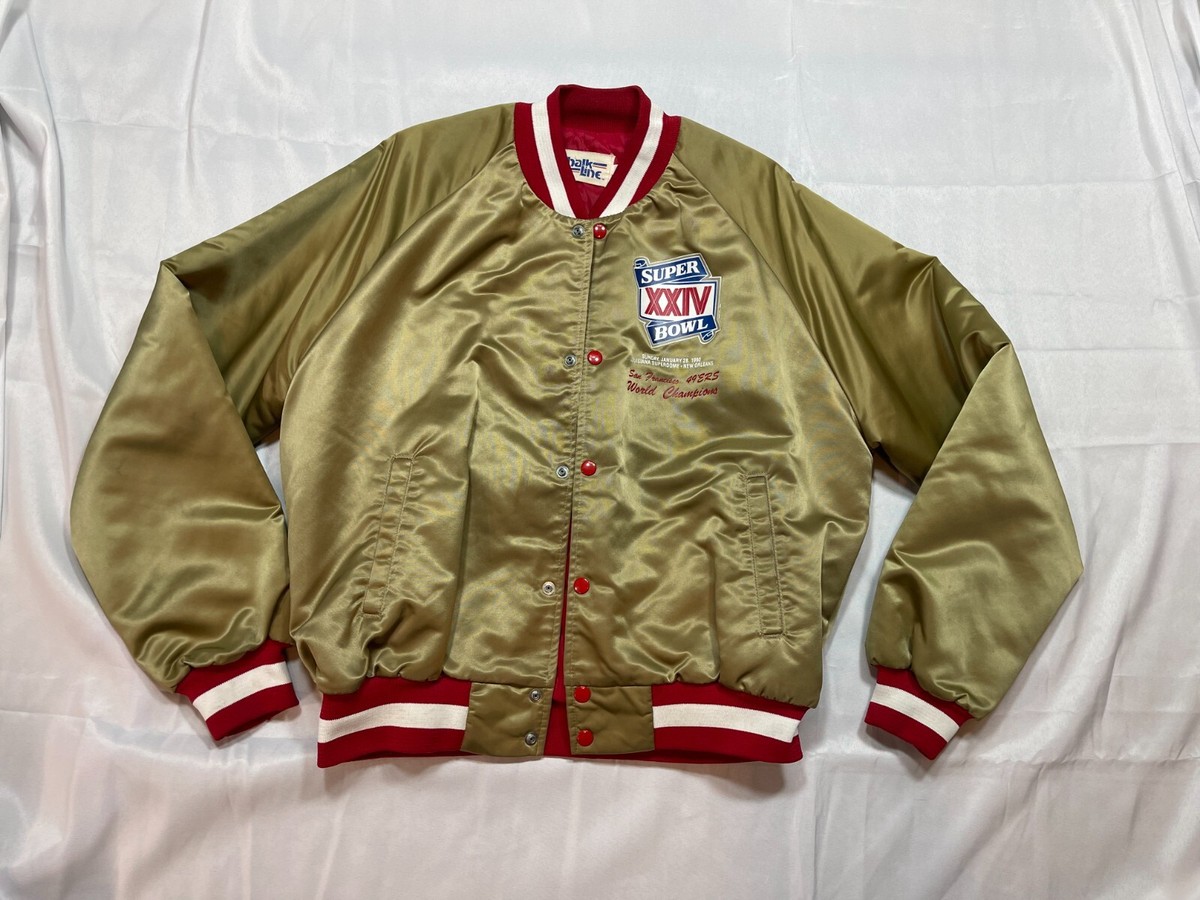 San Francisco 49ers 1990 World Champions Superbowl XXIV Chalkline