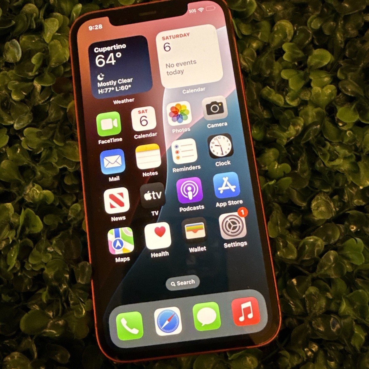 Apple iPhone 12 256gb Unlocked Product Red ( Speaker Issue ) Read