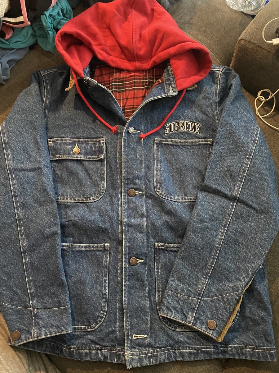 Supreme Hooded Chore Coat | eBay