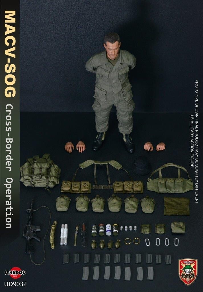 1:6 Ujindou Vietnam MACV-SOG Cross-Border Operation Metal Smoke