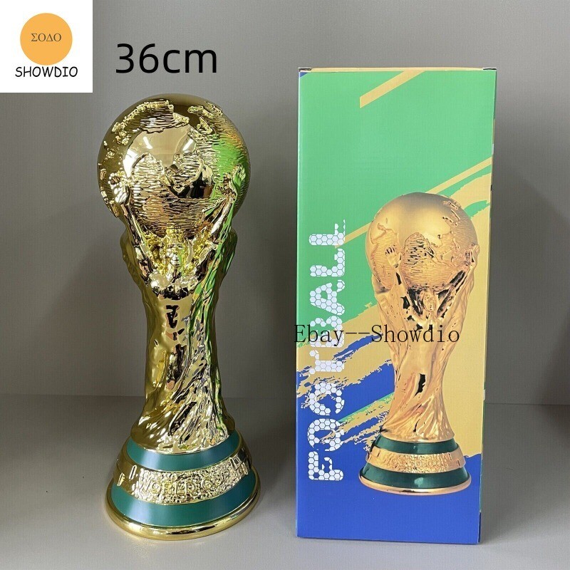 1:1 World Cup Replica Trophy Full Size 2022 Qatar --Height 36cm
