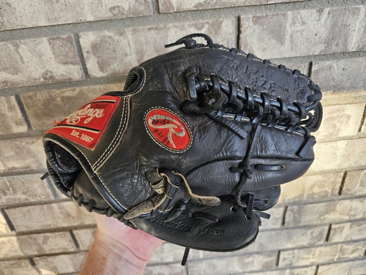 硬式用Rawlings The Gold Glove ブラックグローブ 中古 硬式用Rawlings