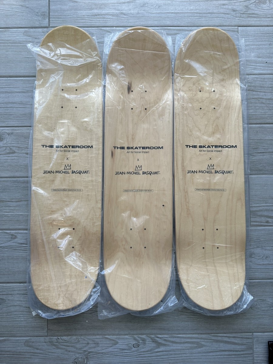 THE SKATEROOM バスキア スケートデッキ THE SKATEROOM バスキア