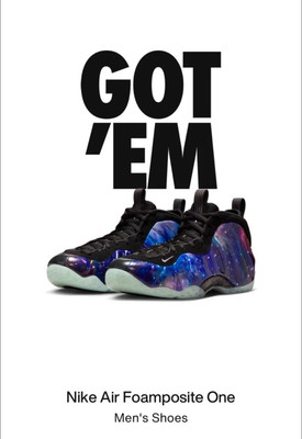 Size 14 - Nike Air Foamposite One 2025 Galaxy | eBay