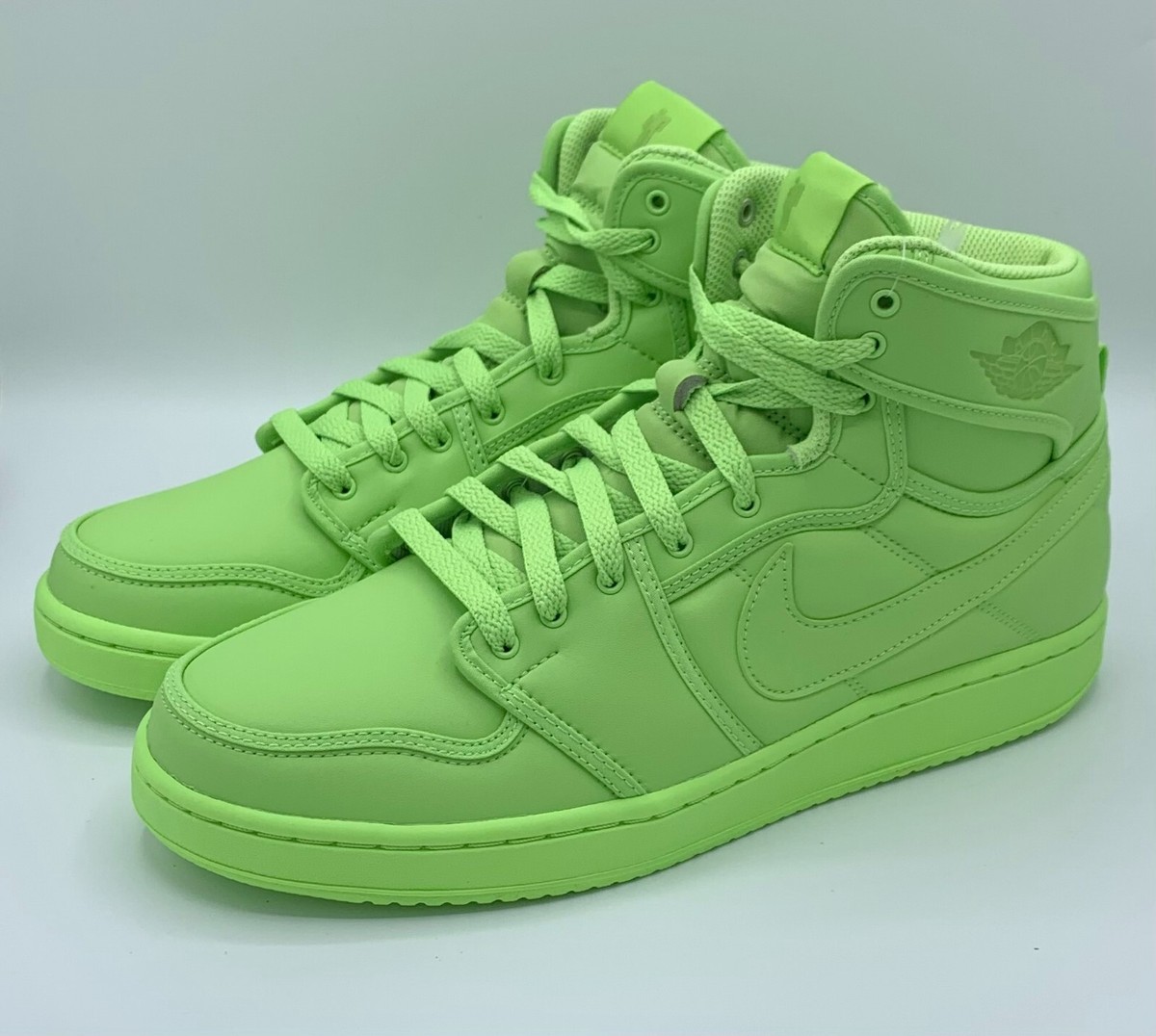 Jordan 1 Retro AJKO Billie Eilish Ghost Green Size 10.5W | eBay