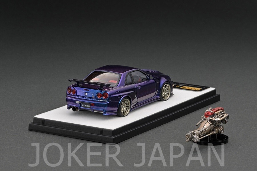 PGM 1/43 Nismo R34 GT-R Z-tune Metallic Purple PGM-430102-1 JDM | eBay