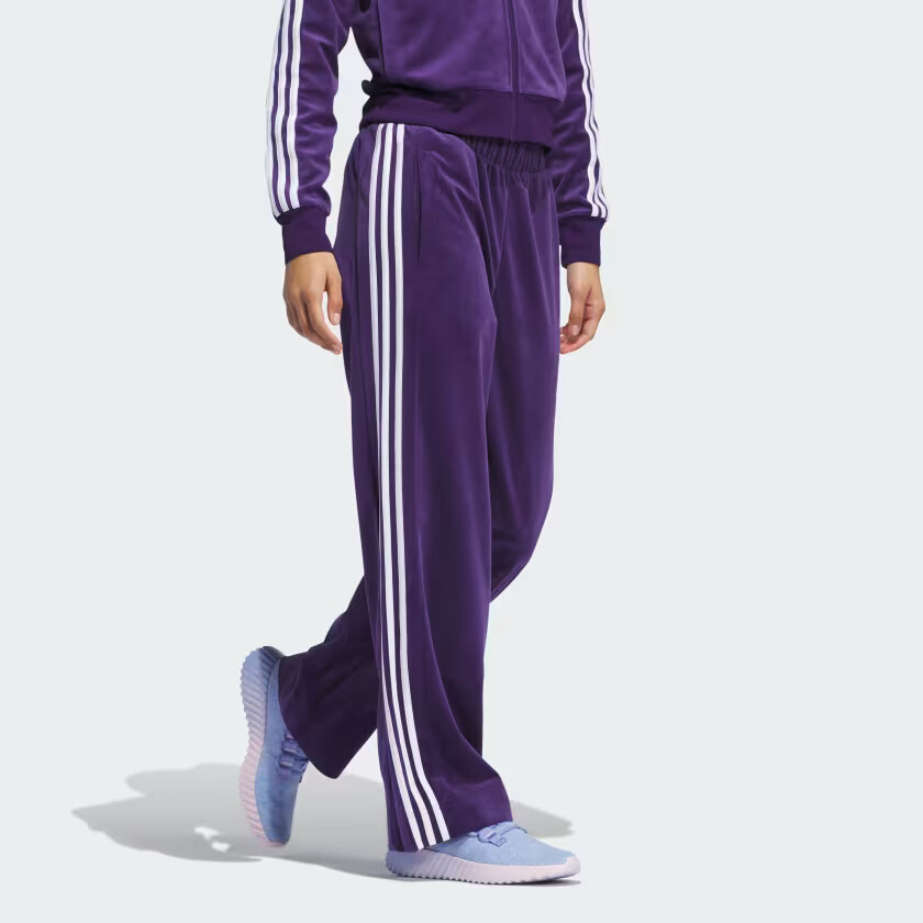 adidas Originals Women's Y2K Glam Plush Velour Track suit (Jacket