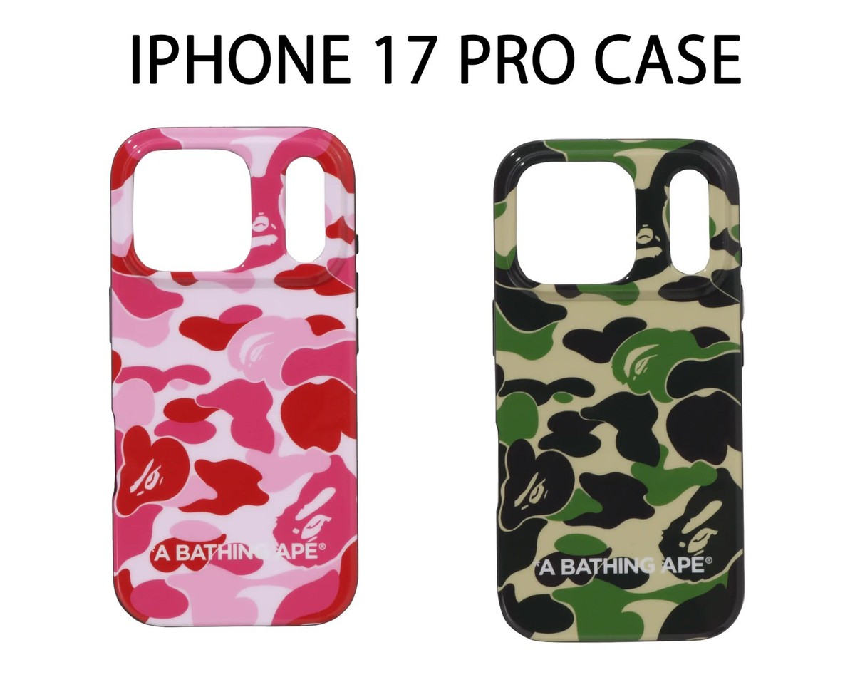 A BATHING APE Goods ABC CAMO IPHONE 17 PRO CASE 1L70182021 | eBay