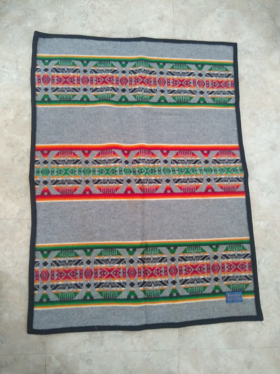 Pendleton Beaver State Robes and Shawls Aztec Navajo Indian Lap
