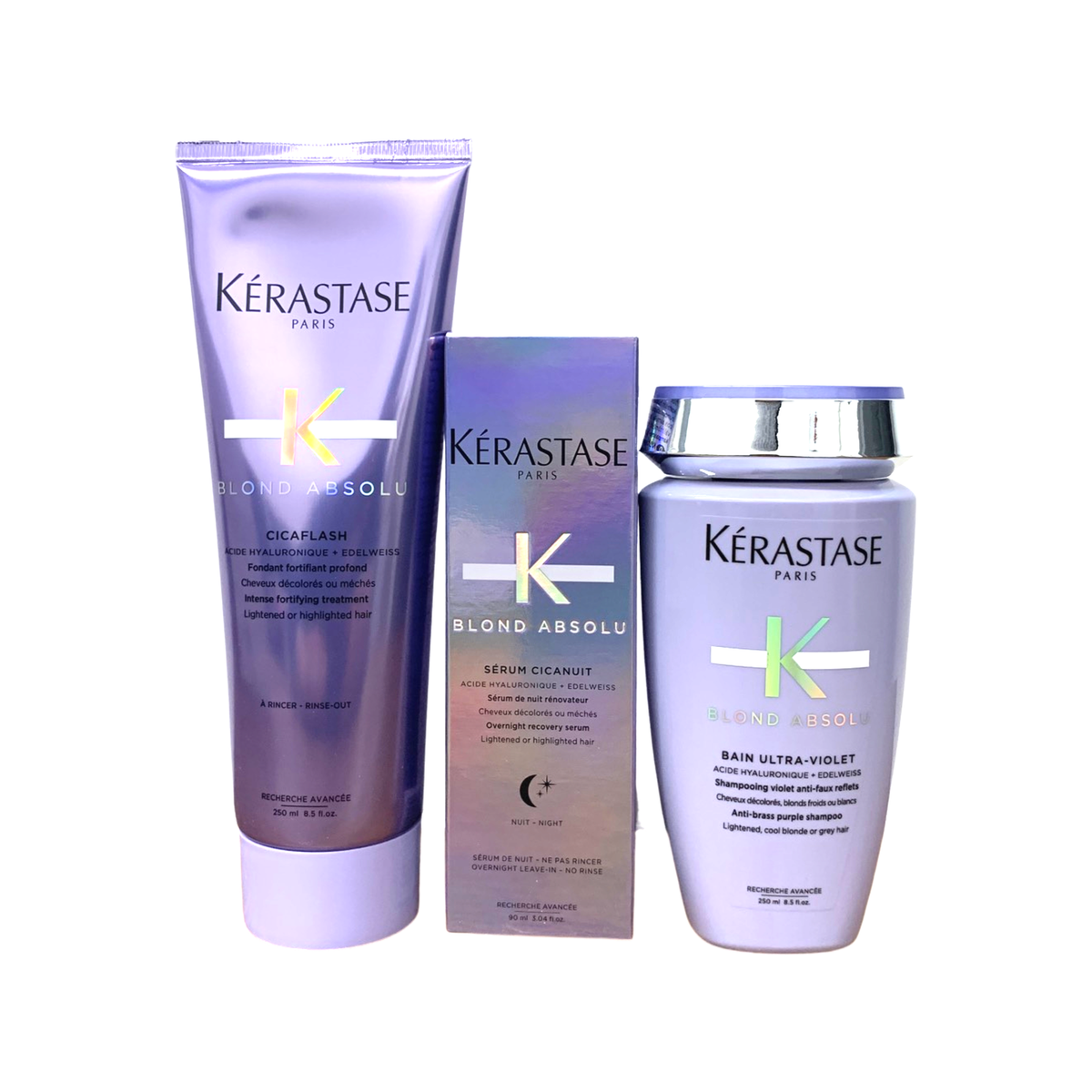 Kerastase Blond Absolute Gift Set: Bain Ultra-Violet - 8.5oz