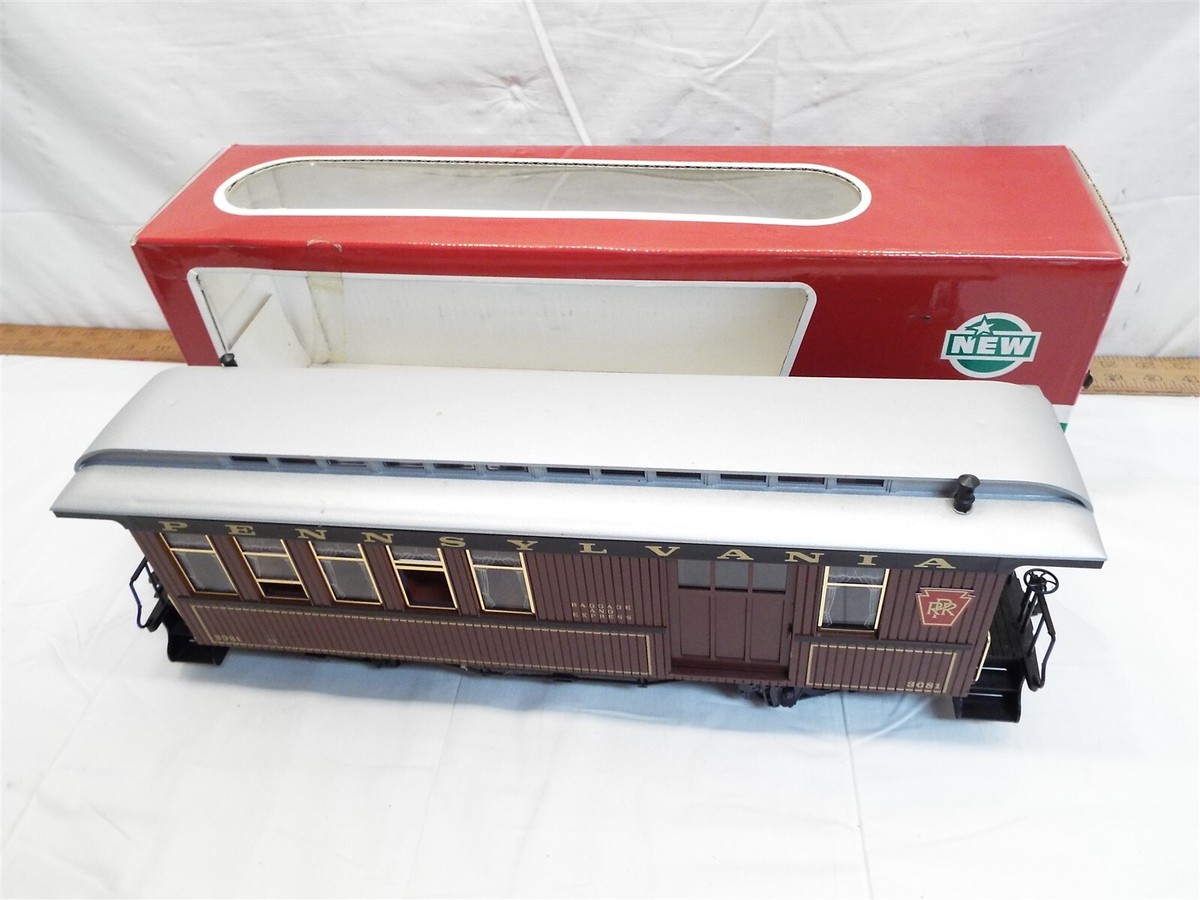 LGB PRR G Scale Baggage & Express Car Rolling Stock 3281