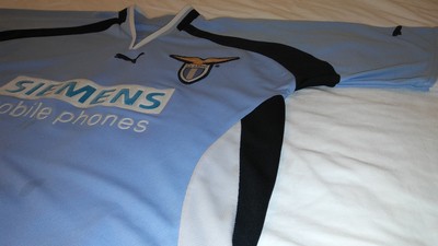 2000 SS LAZIO PUMA L XL ITALY JERSEY ROME Azzurri M XXL SERIE A