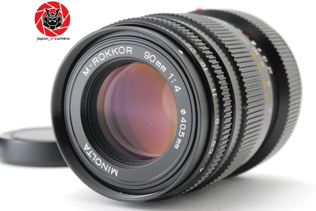 Minolta f/4 Camera Lenses 90mm Focal for sale | eBay