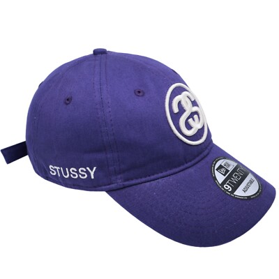 Stussy x New Era SS Link 9Twenty Cap Purple | eBay