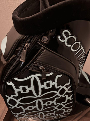 Scotty Cameron Blue Wallpaper Staff Bag Golf Caddy Bag Black | eBay