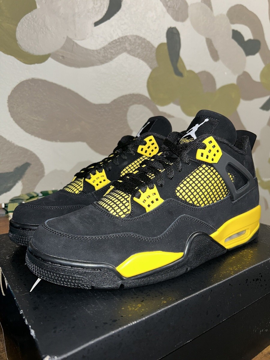 Size 12 - Jordan 4 Retro Low Thunder | eBay