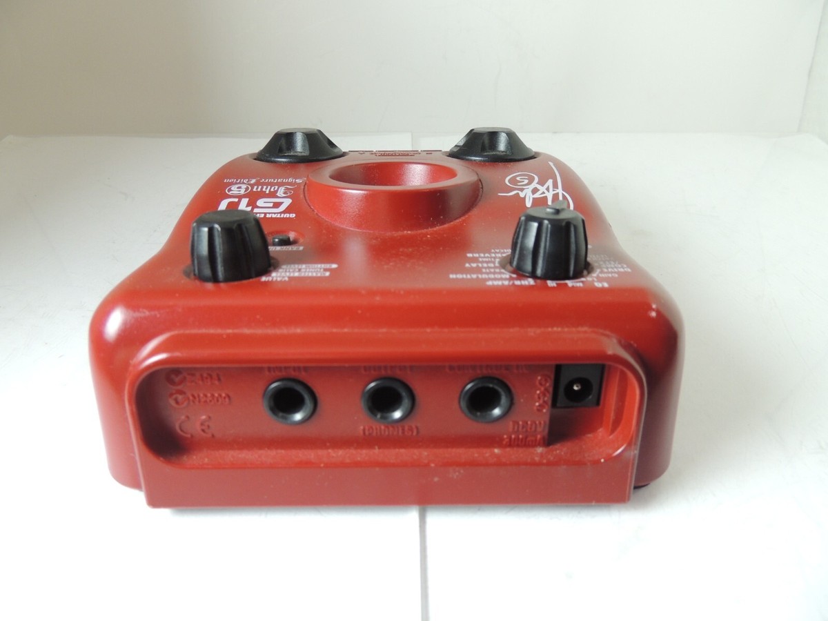 Zoom G1J John 5 Signature Multi Effects Pedal Processor Manson