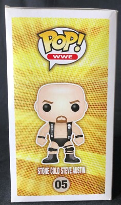 Vaulted Gamestop Exclusive WWE Stone Cold Steve Austin #05 Funko