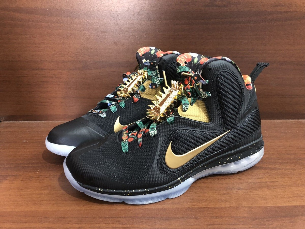 Nike LeBron 9 Watch The Throne Size 10M/11.5 DO9353-001 No Lid