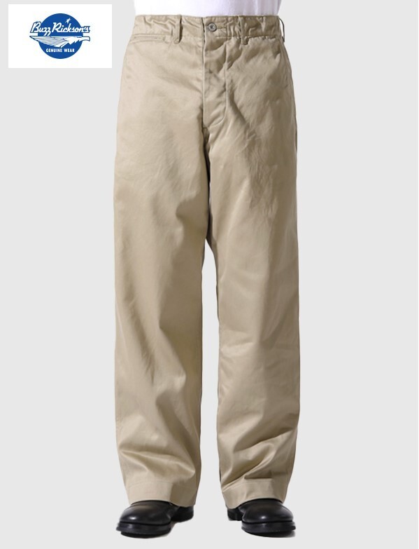 BUZZ RICKSON'S M43036 / EARLY MILITARY CHINOS 1942 MODEL ONE WASH