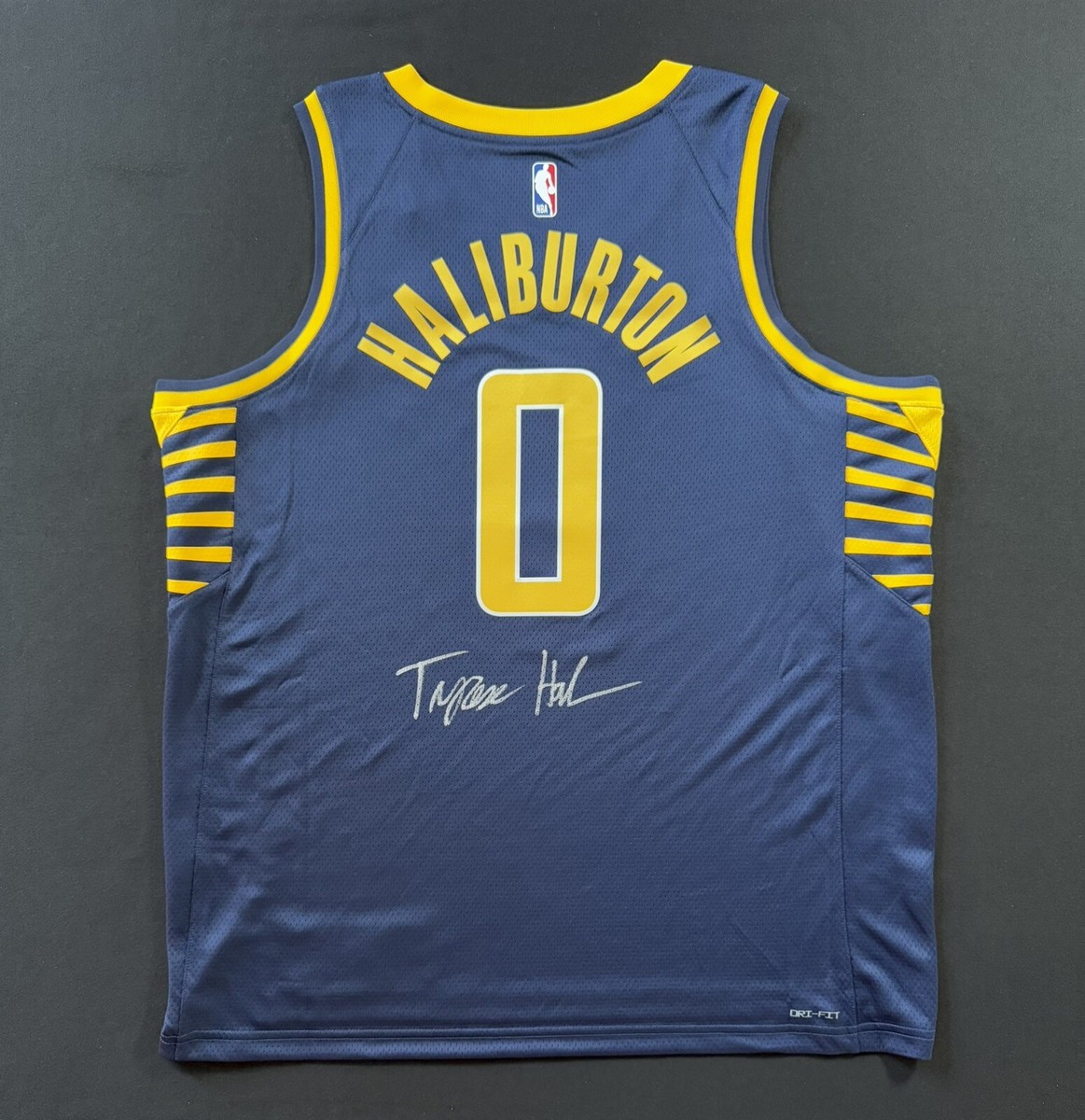 Tyrese Haliburton Signed Autographed Pacers Nike Swingman Jersey
