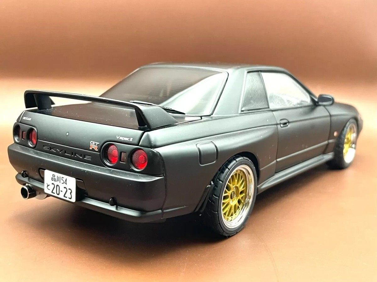 JDM ☆CUSTOM☆ AUTOart 1/18 Nissan Skyline GTR R32 V-SPEC II MATT