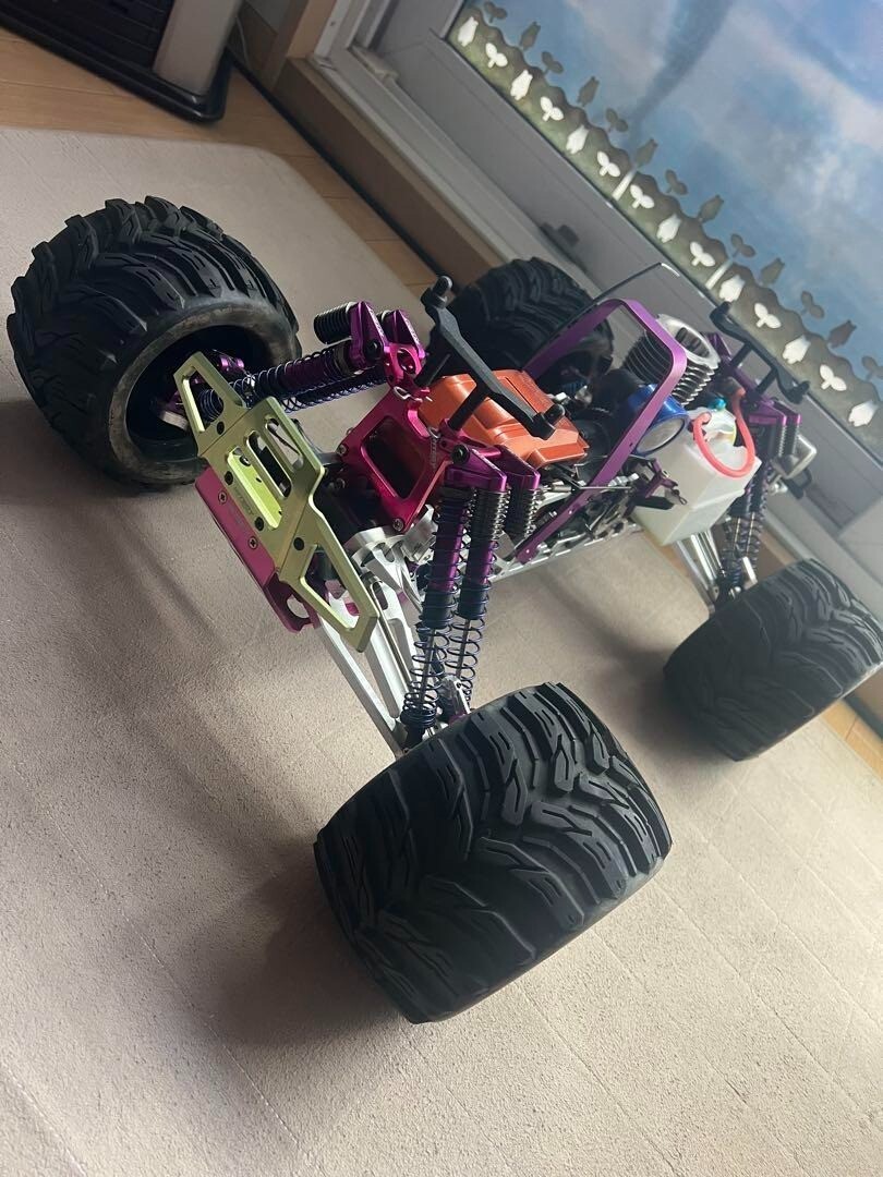 Hpi Savage 4.6SS Base Customized Monster Truck Roller Chassis