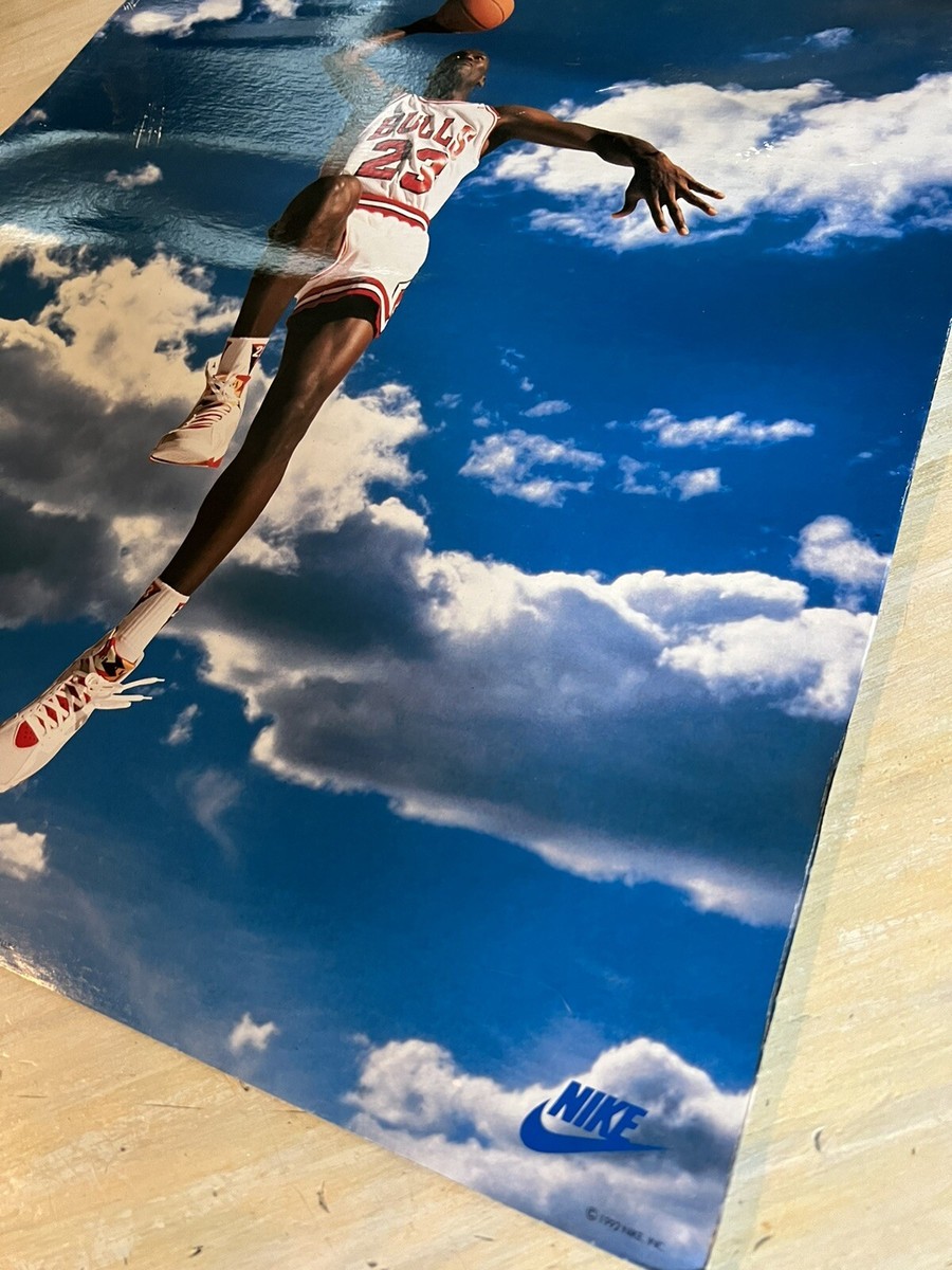 Original Vintage 1992 : Michael (Air / Sky) Jordan x NIKE : NBA