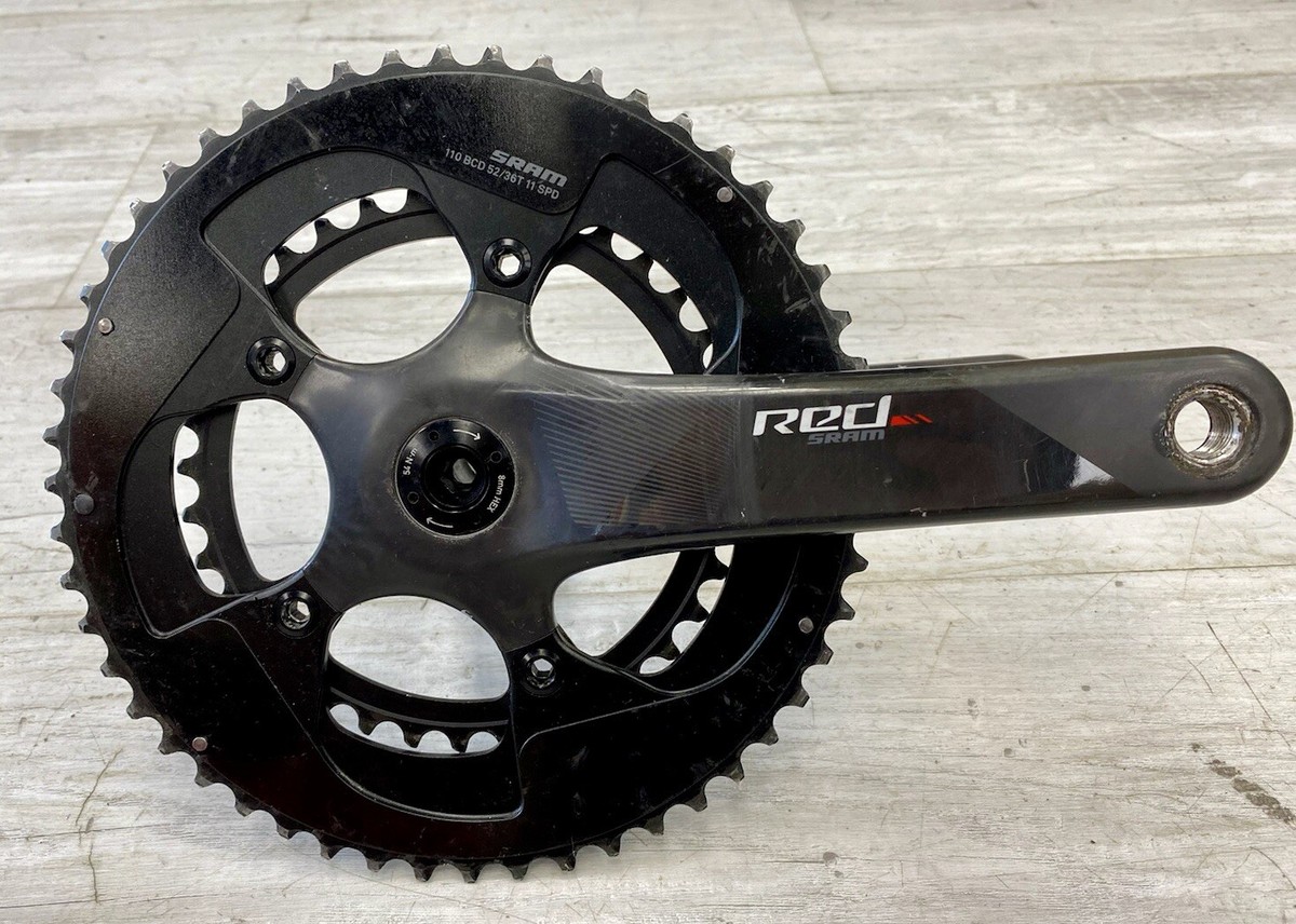SRAM red 52-36t 165mm GXP 10速クランク SRAM red 52-36t 165mm GXP