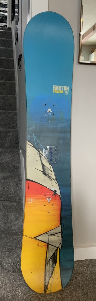 Burton Cruzer 146Cm Cruiser 11.25” Wide 66.75” Long Blue Yellow