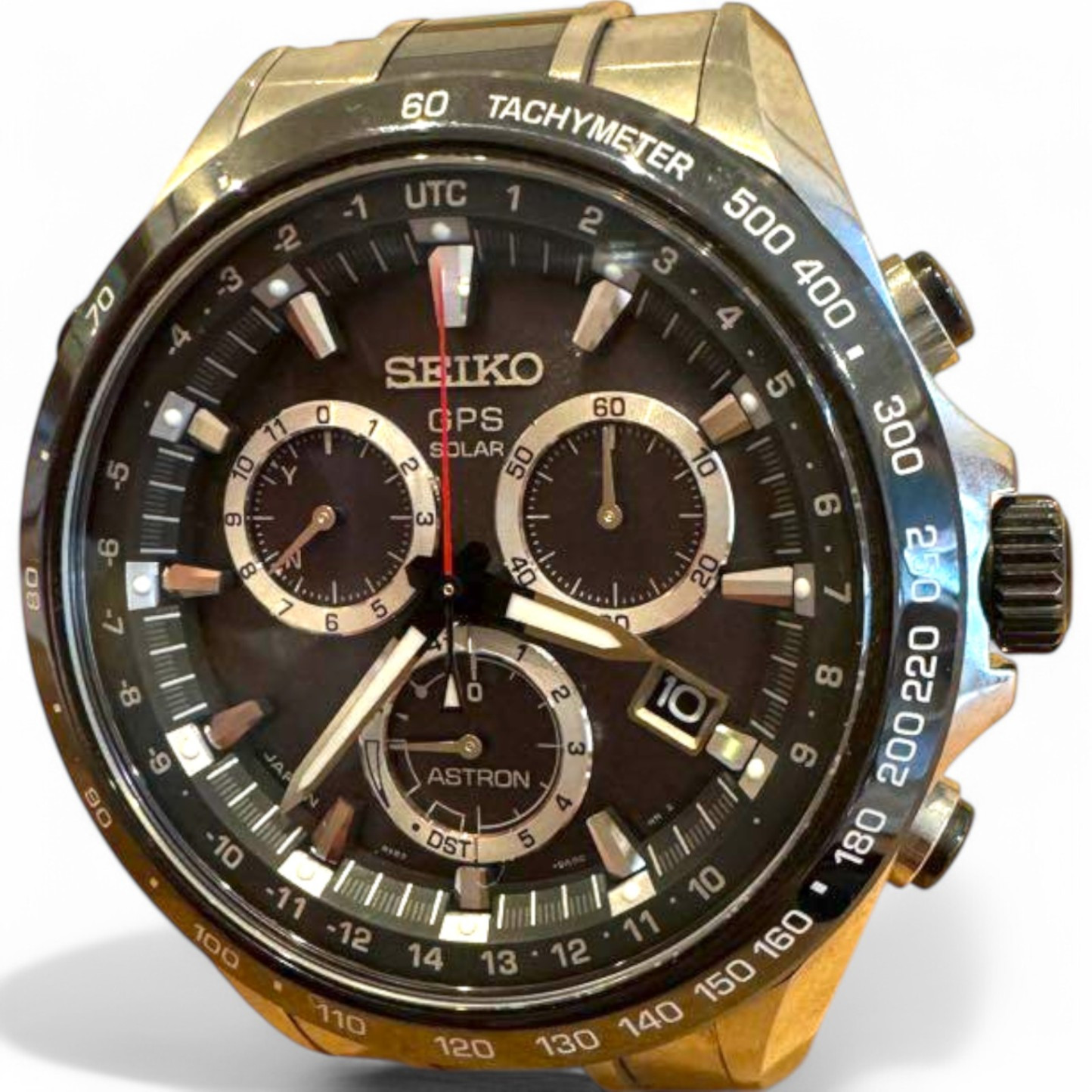 Seiko Astron GPS Solar SBXB029 Watch - Excellent Condition