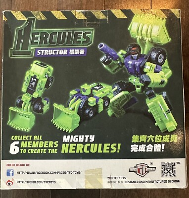 Transformer TFC Toy Hercules Combiner Member STRUCTOR Devastator