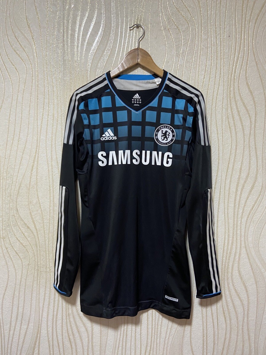 CHELSEA 2011 2012 AWAY SHIRTS JERSEY LONG SLEEVE ADIDAS O58746 sz