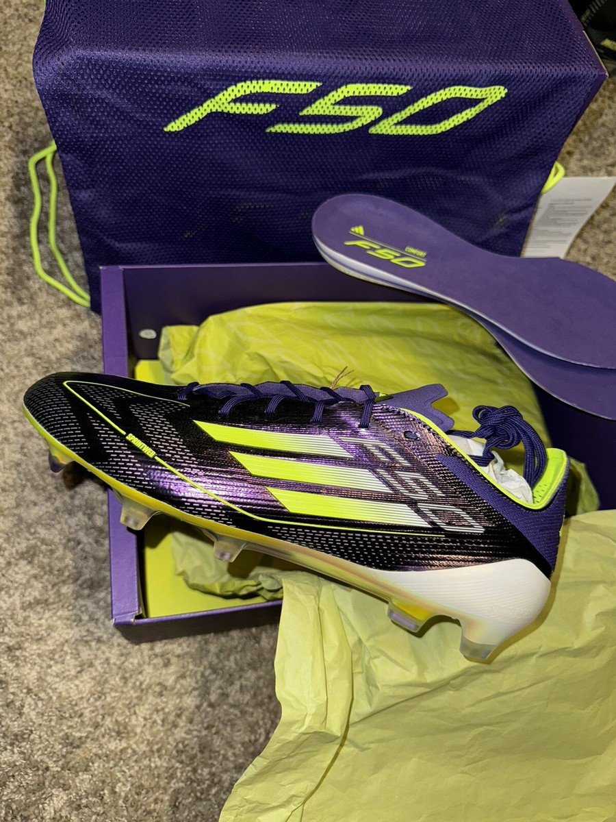 Adidas F50 Elite Laced Fast Reborn FG Messi Soccer Cleats Size 10