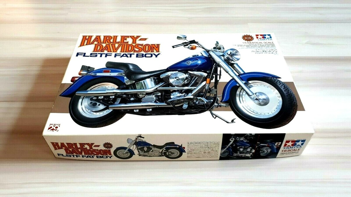 1:6 Scale Tamiya HARLEY DAVIDSON FLSTF FAT BOY | Ultra rare | eBay