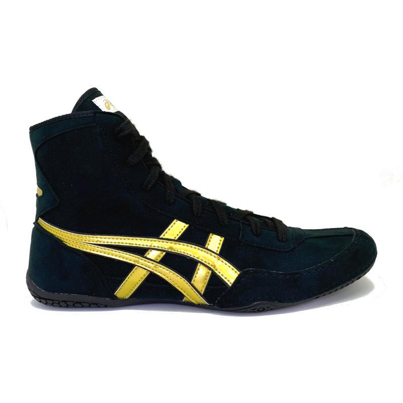 ASICS EX-EO TWR900 Wrestling Boxing Shoes 1083A001 2023 Black Gold