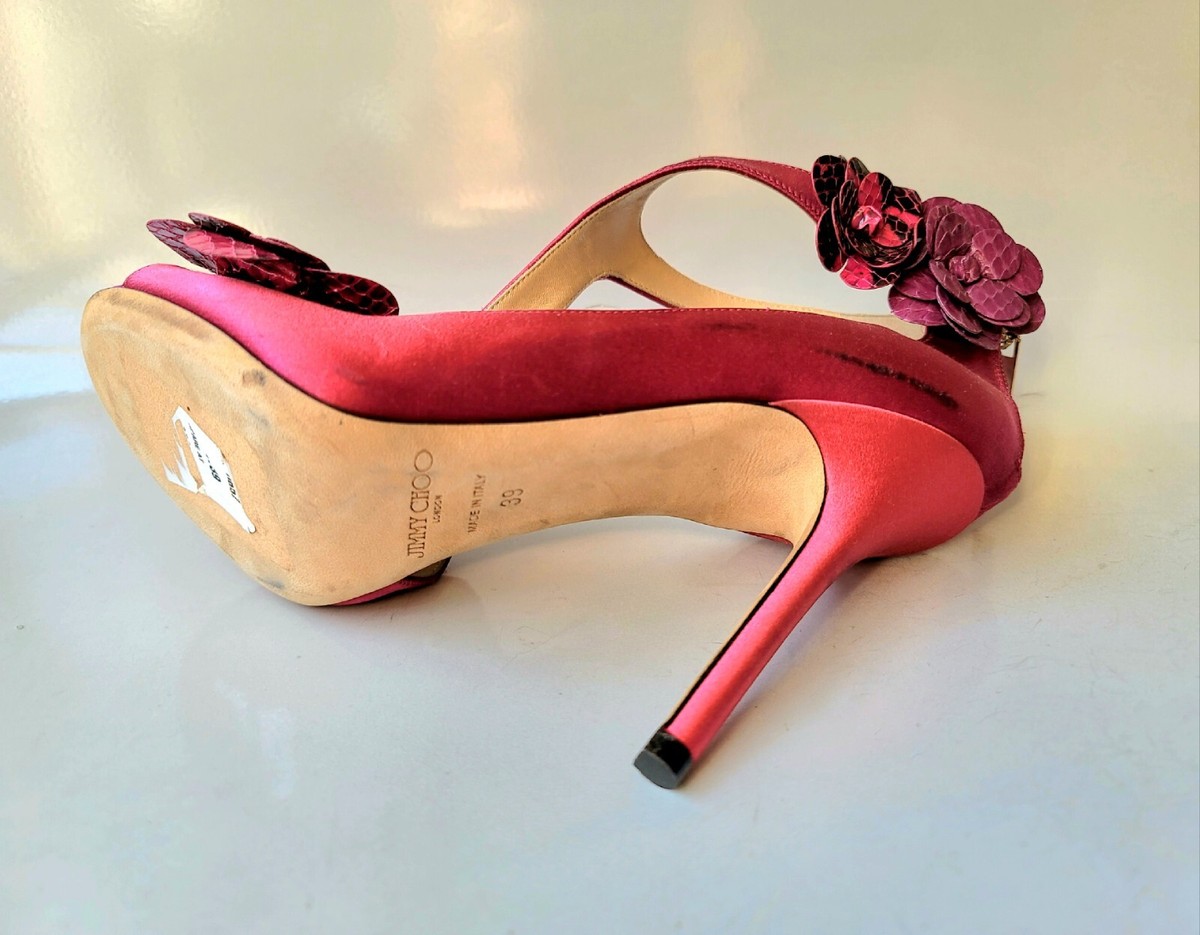 ジミーチュウ 赤一色 ロォーファ ジミーチュウ 赤一色 ロォーファ