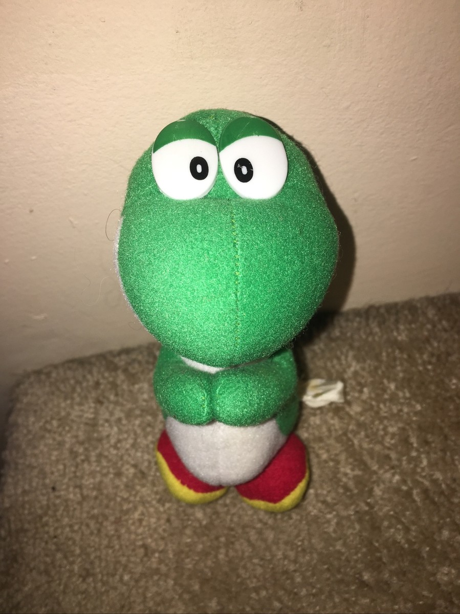 Super MARIO World Vic Tokai Clinger YOSHI Plush RAREST 1993 Japan
