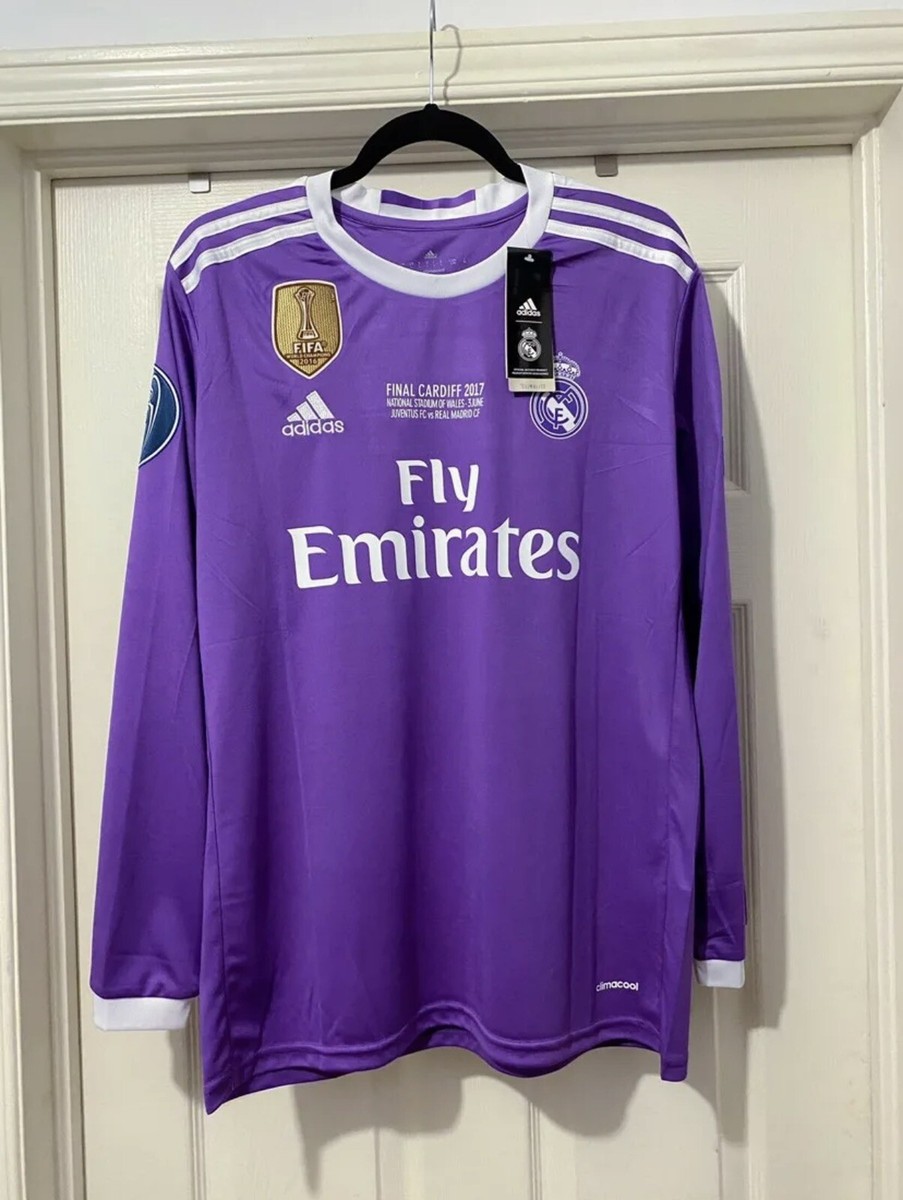 Real Madrid Home Jersey Champions League Final Cardiff 2017