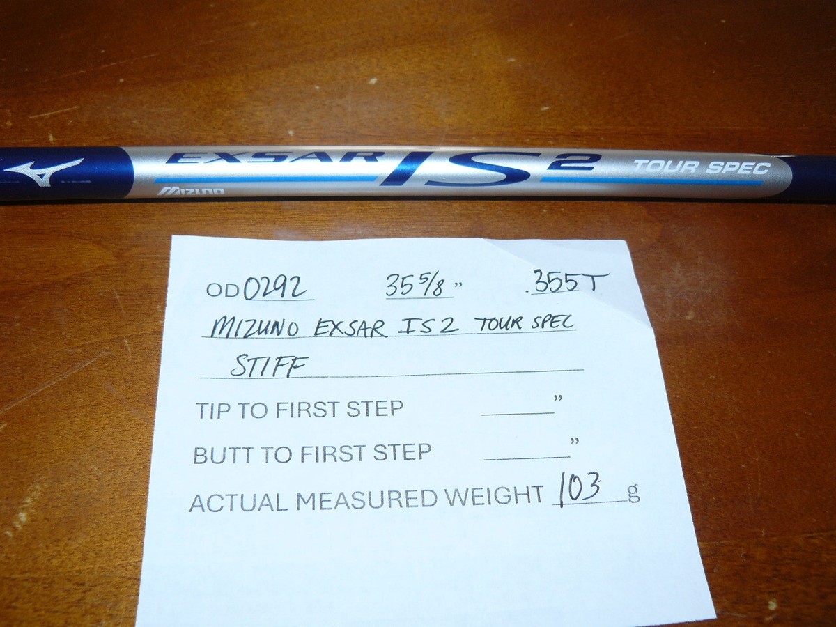 Mizuno Exsar IS2 Tour Spec Iron Shaft 35 5/8